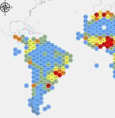 Spatial data analysis and GIS