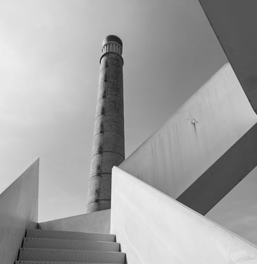 Moderne Architektur in Basel – Beispiel aus der Masterclass Architekturfotografie.