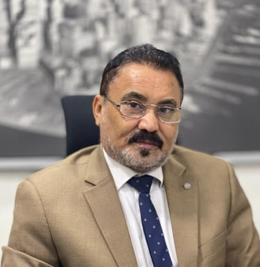 جمال الضبع المدير العام لمكتب الدولي وشركاه