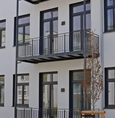 Mehrstöckiger Balkon