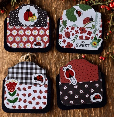 Lady bug hidden paper clips