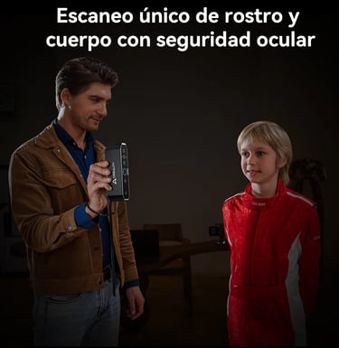 Escaneo 3d de personas con seguridad ocular en Esculturalmente.com