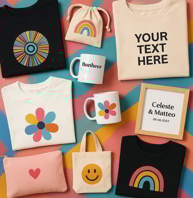 objets vêtements personnalisés