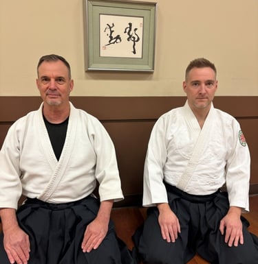 instructors josh and mark at mount pleasant dojo