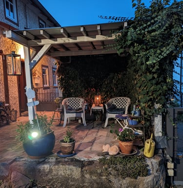 Planen Sie hier Ihre Exkursionen? ...oder lassen Sie den Tag ausklingen... ein Gläschen Wein dabei?