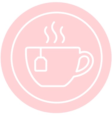 icon with tea mug