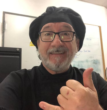 Andyelchef en su faceta de chef de cocina