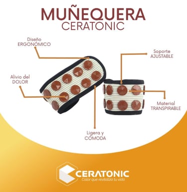 Muñequera Ceratonic Chikimi Matriz Cuenca