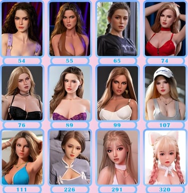 visage sexdoll silicone DDF