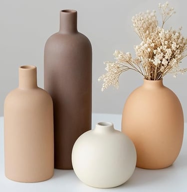 Modern Boho Design Vases