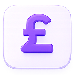 Pound sterling icon for MuleBuy pricing fees and expectations
