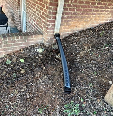 Downspout ground extension