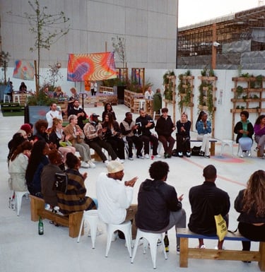 Artists, organisers and creatives connecting through a community-driven artist agency.