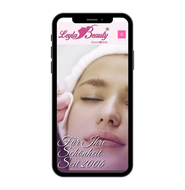 isviçre güzellik salonu web sitesi tasarımı