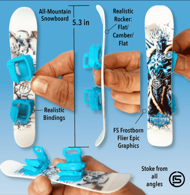 Frostborn Flier Finger Snowboards