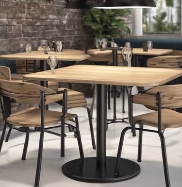 mesas para cafeterias