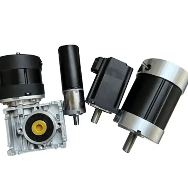 a set of three motorbike motors