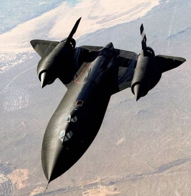 SR-71 Blackbird en vuelo