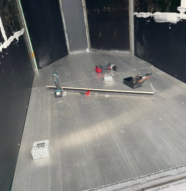 aluminium plank 32 mm dikte