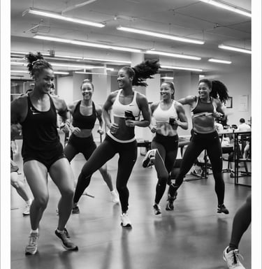 femmes en train de s'entrainer- Fitness