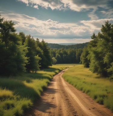 a bedroom with a bed and a plant in the corner