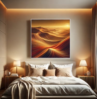 tableau mural salon