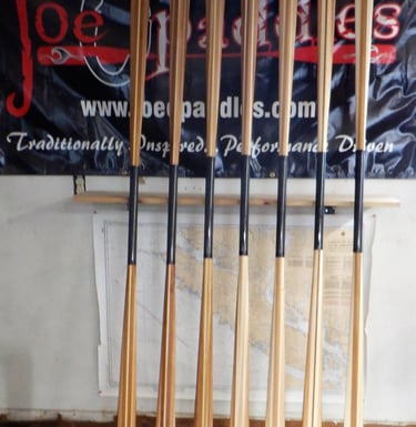 Greenland kayak paddles, Greenland paddles, 2 piece Greenland paddle