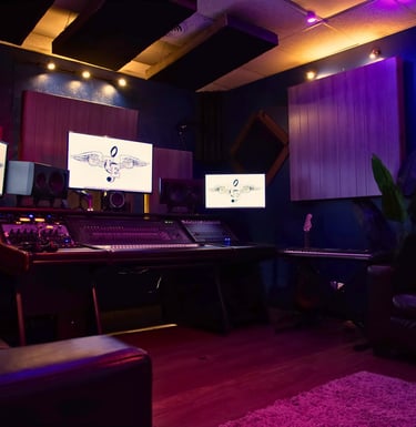 Control Room at Troit Ent. Studios
