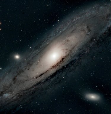 Andromeda (M31) A Grand Design Spiral Galaxy.