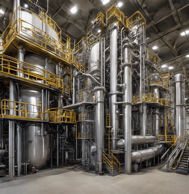 a black and white photo of a building