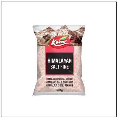 Sveikatai palankesnė druska su mineralais