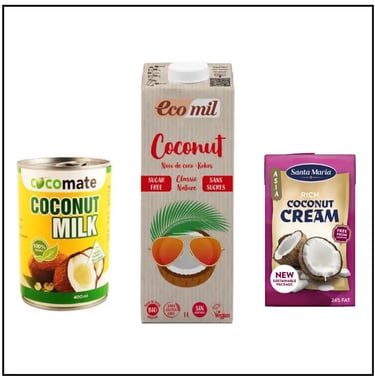 Kaip išsirinkti kokybišką kokosų pieną be priedų – AIP draugiški variantai