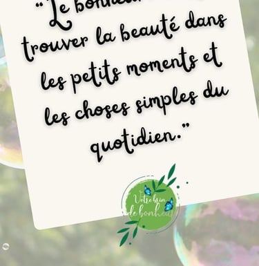 a quote about love and happiness in french