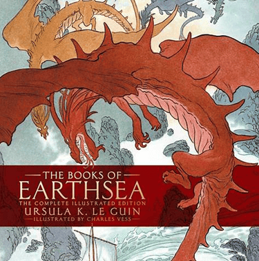 a book cover of the book of earthseasea