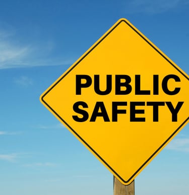 public safety sign