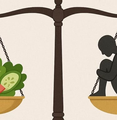 _🧠🌙 هل يساعد الصيام أم يفاقم اضطرابات الأكل؟ ⚖️🥗