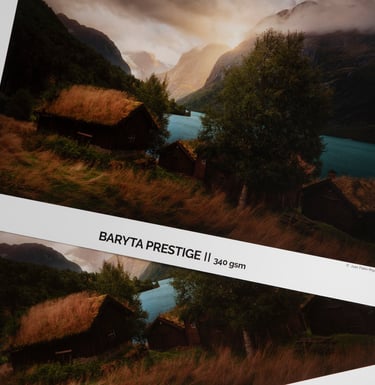 Photo du papier Baryta Prestige II