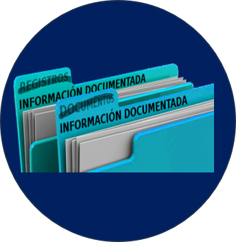 Documentos que representan la información documentada de un sistema de gestión de calidad.