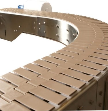 Stainless steel chain conveyor