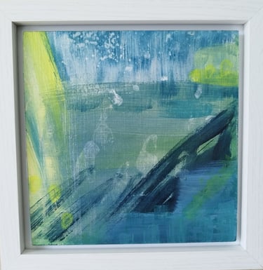 Radiant Light. 20 x 20 cm. Acrylic on board. £40
