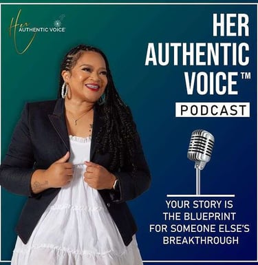 Her Authentic Voice podcast show art
