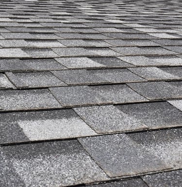 Asphalt shingle roof installed by Robert Hodges Roofing for a residential home in Louisville KY