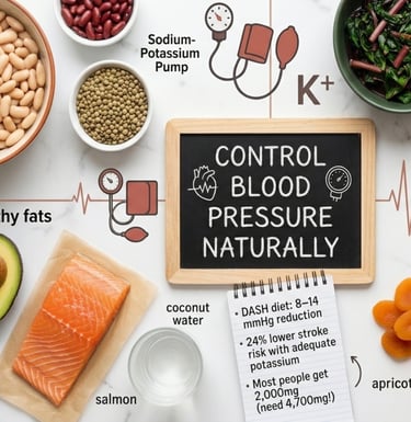 Potassium-Rich Foods: Natural Blood Pressure Control and Heart Health