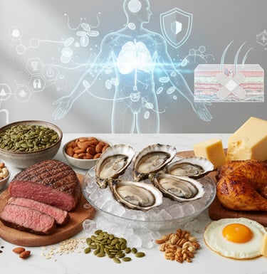 Zinc-Rich Foods for Immune System and Wound Healing