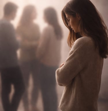 awakening can become disconnection.  reject instead of relate detach instead understand