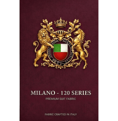 Milano 120 Series premium suit fabric