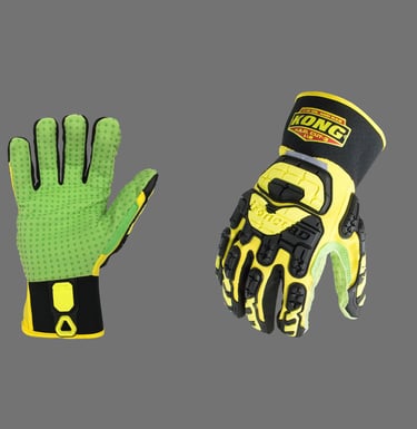High performance industrial safety gloves for hand protection in hazardous environments