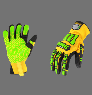 High performance industrial safety gloves for hand protection in hazardous environments