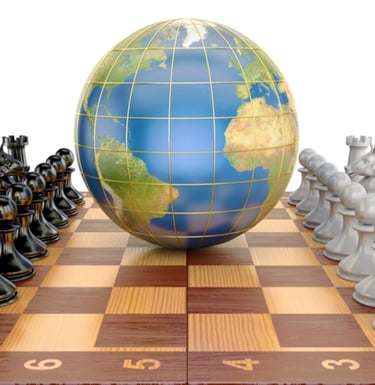 xadrez da geopolítica mundial