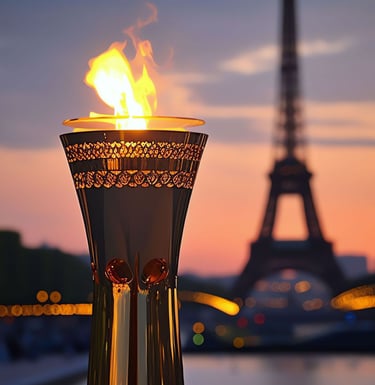 flamme olympique Paris 2024 jeux olympiques